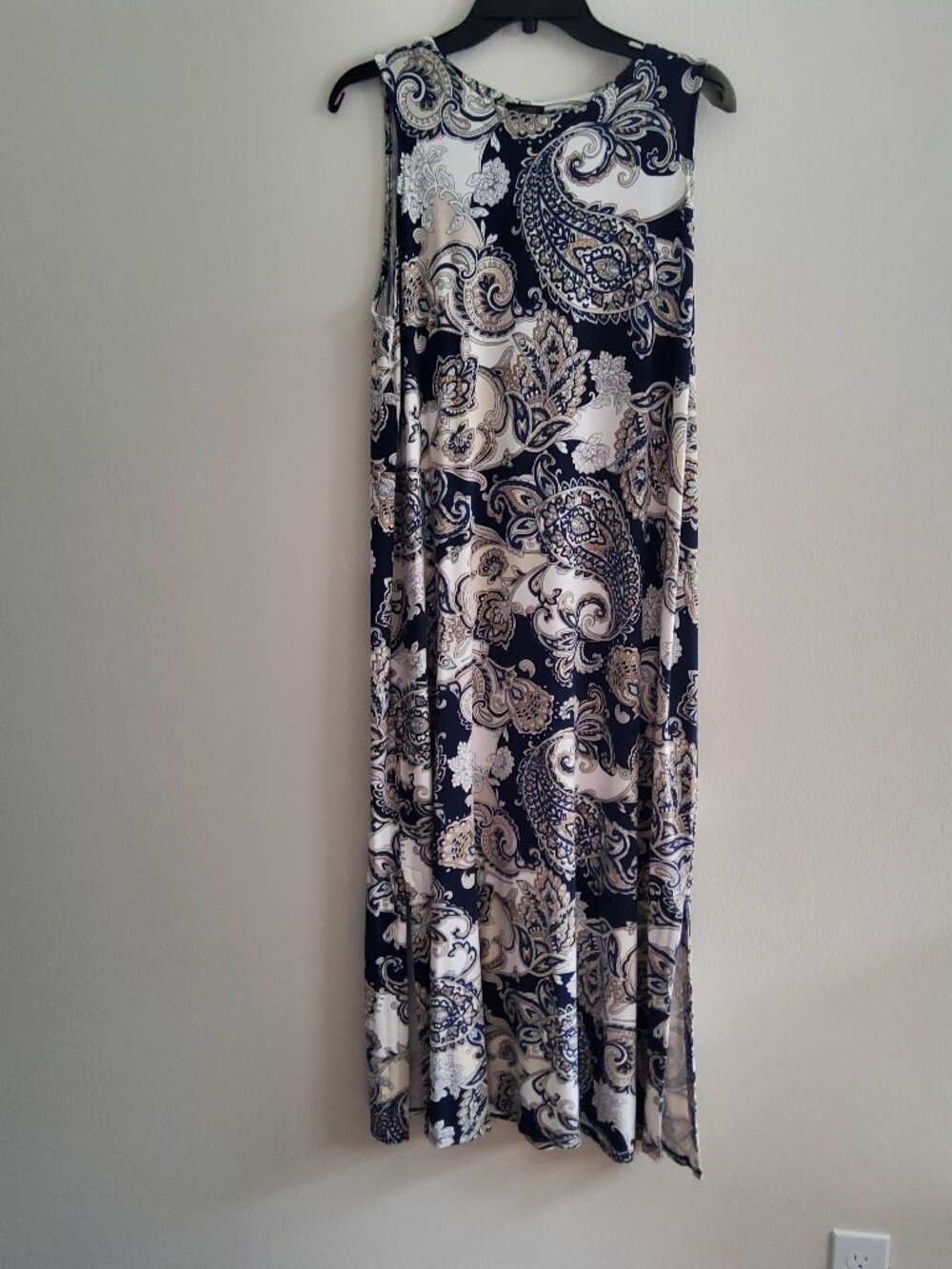 JJill Everyday wear Maxi Paisley summer dress Size L